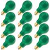 Specialty/Decorative 40A19/G, 40 Watt, 130 Volt, A19, Medium Base, Green Light Bulb (12 Pack) view 2