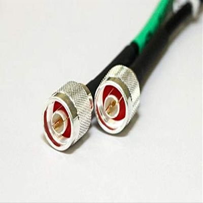 ABR Industries RG8 (.405" Diameter) Coax Jumper with N Male Connectors, 10 Feet Long