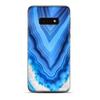 Skins Cover for Galaxy S10e - Decals Vinyl wrap - Decal Stickers Skins Cover -Crystal Blue Ice Marble view 1