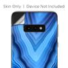 Skins Cover for Galaxy S10e - Decals Vinyl wrap - Decal Stickers Skins Cover -Crystal Blue Ice Marble view 3