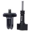 Chronos Black Aluminum Tripod Adapter Mount for GoPro Cameras view 1