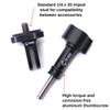 Chronos Black Aluminum Tripod Adapter Mount for GoPro Cameras view 3
