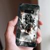Skins Cover for Galaxy S10e - Decals Vinyl wrap - Decal Stickers Skins Cover -Ace Diamonds Grim Reeper Skull view 2