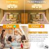 Angyues LED Bulb 120V 40W Equivalent Light Bulb, A15 LED Bulb Warm White 2700K Energy Saving Bulb, E26 Medium Screw Base Suitable for Domestic Bulbs 4 Pack view 4