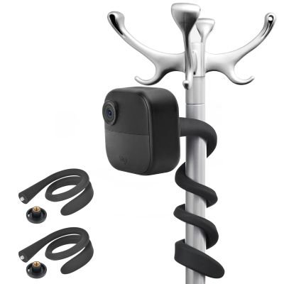 ALERTCAM 2Pack Flexible Twist Mount for Blink XT, Blink XT2, Blink Mini, Blink Outdoor 4 (4th Gen) / (3rd Gen) Home Security Camera System - Black