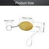 Othmro Safe Sound Personal Alarm 3 Pack 120DB Personal Security Alarm Keychain, Emergency Safety Alarm for Women, Men, Children, Elderly Yellow view 2
