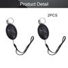 Othmro 2 Pack 120DB Personal Alarm, Emergency Safety Alarm for Women, Men, Children, Elderly Black view 4