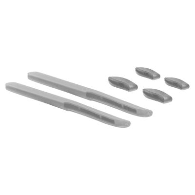 Betterun Gray Replacement Nose Pads Pieces Ear Socks Rubber Kits for Oakley Fast Jacket