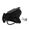 Othmro Fake Security Camera Plastic Dummy Camera CCTV Solar Powered Surveillance System for Home Outdoor Indoor Protect Your Homes Retail Shops and Business Black view 2