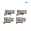 Othmro Fake Security Camera Plastic Dummy Camera CCTV Solar Powered Surveillance System for Home Outdoor Indoor Protect Your Homes,Retail Shops and Business White 4Pcs view 2