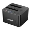 FIDECO External Hard Drive Docking Station, Hard Drive Dock for 2.5 and 3.5 inch SATA HDD SSD, HDD Docking Station with Dual Bay, USB 3.0 Hard Drive Reader, Support Offline Clone and UASP view 1