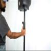 Rockville GASPOLE-B M20 Threaded Air Assist Subwoofer-Speaker Pole Mount Stand, 33.5"-55" Adjustable Height, 140 Lb Capacity, 35mm Diameter, for DJs, Live Events, and Studios view 3