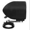 Rockville MAC40B 4-in Black Swivel Aluminum Motorcycle Handlebar Speaker Pods, 6061 Aircraft-Grade Build, Waterproof Marine Design, 360 Mounting Clamps Fit 0.75-1.5-in Bars, 2-Piece view 3