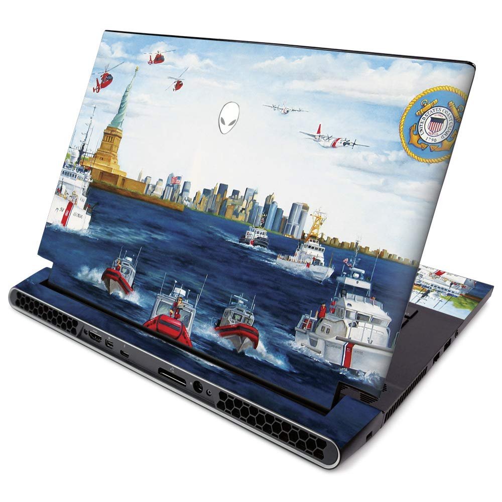 MightySkins Skin for Alienware M15 R2 (2019) - Standing Watch | Protective, Durable, and Unique Vinyl Decal Wrap Cover | Easy to Apply, Remove, and Change Styles | Made in The USA