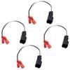 Harmony Audio Fits GMC Sierra 2014-2019 Factory Speaker to Aftermarket Replacement Harness view 1