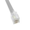 CableLeader 14ft RJ-11 6P4C Modular Phone Cable - Gold-Plated Telephone Cord for Landline Phone, Modem & Fax, Straight Wiring view 3