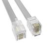 CableLeader 14ft RJ-11 6P4C Modular Phone Cable - Gold-Plated Telephone Cord for Landline Phone, Modem & Fax, Straight Wiring view 4