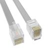 CableLeader 14ft RJ-12 6P6C Modular Phone Cable, Gold-Plated Telephone Line Flat Cord for Data, Voice & Fax, Reverse Wiring view 4