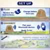 B42S Fully Wireless 60 Watt Rechargeable Battery Bluetooth Rock Speaker Sandstone view 3