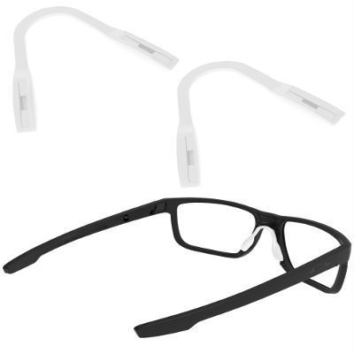 SAUCER Replacement Nose Pieces Pads for Oakley Split Shot OO9416 | Split Time OO4129 | Targetline OO4129 | Crossrange Patch R XL OO9361 Sunglasses - 2 Pairs Standard White