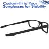 SAUCER Replacement Nose Pieces Pads for Oakley Split Shot OO9416 | Split Time OO4129 | Targetline OO4129 | Crossrange Patch R XL OO9361 Sunglasses - 2 Pairs Standard White view 4