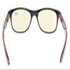 Blue Light Filter UV Protection Classic Eyeglasses Computer Reading Glasses(Demi-Arm) +1.5 view 3