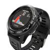 DKEnjoy Stainless Steel Bezel Ring Adhesive Cover Anti Scratch Dial Protector Compatible for Garmin Fenix 3/Fenix 3 HR Smartwatch (B-Black) view 2