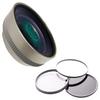 0.45x High Definition Super Wide Angle Lens w/Macro for Canon Powershot G11 (Includes Necessary Lens Adapter) + 58mm 3 Piece Filter Kit view 1