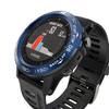 DKEnjoy Stainless Steel Bezel Ring Adhesive Cover Anti Scratch Dial Protector Compatible for Garmin Fenix 3/Fenix 3 HR Smartwatch (B-Blue) view 2