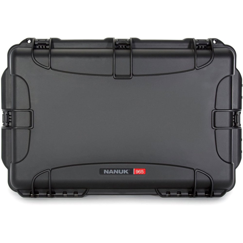 Nanuk 965 Waterproof Hard Case with Wheels - Empty - Black (965-0001)