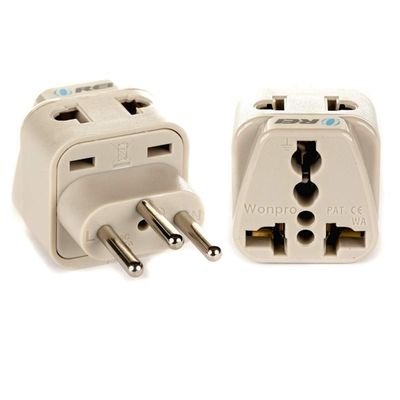 OREI Type J Adapter Switzerland Travel Plug Adapter US to Switzerland Plug Adapter CE Certified & RoHS Compliant Type J Converter