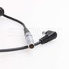 SZRMCC 2 Pin Male to DC2.5mm Right Angle Plug Coiled Power Cable for Teradek Bond Bolt Pro 300 Cube SmallHD Z CAM E2 F6 S6 Camera Monitor view 4