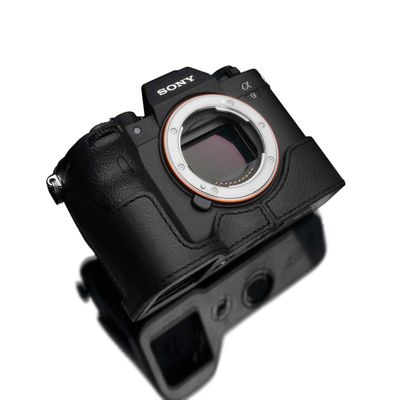 GARIZ XS-CHA9IIBK Genuine Leather Camera Case for Sony 9 II Black