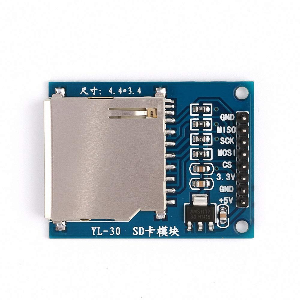 1pcs SD Card Module Reading and Writing Module Smart Electronics Slot Socket Reader ARM MCU for arduino DIY Starter Kit 51 STM32