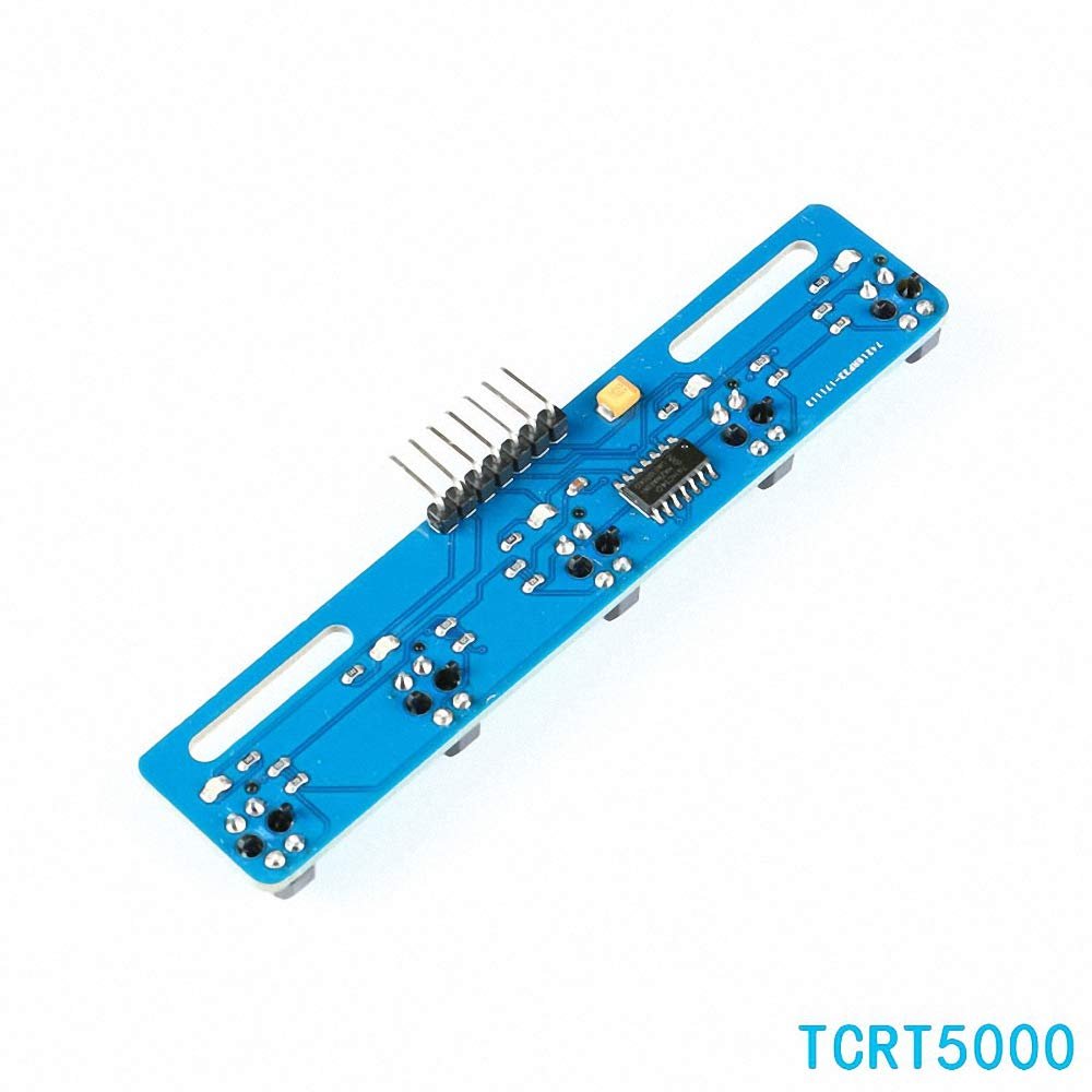 TCRT5000L 5-Way Tracking Sensor Module Infrared Sensor Board TCRT5000 White Black Line Recognition Sensors 74HC14D DIY