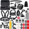 Navitech 50-in-1 Action Camera Accessories Combo KIt with EVA Case Compatible with PNJ AEE MD10PNJ | AEE S50+PNJ | AEE S70 Extrme 2PNJ | AEE S70 Light 2 view 1