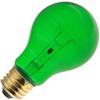 Specialty/Decorative 40A19/TG, 40 Watt, 130 Volt, A19, Medium Base, Transparent Green Light Bulb (12 Pack) view 1