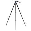 Benro A373F Aluminum Single-Tube Video Tripod Kit with S6 PRO Fluid Head, 75 mm Bowl, Flip-Lock Legs, 13.2 lb Load Capacity, Low-Angle Setup (A373FBS6PRO) view 3