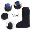 VXAR Fracture Walking Boot Shoe Cover Contractors Non Slip Men Women High Top Black1 L view 3