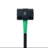 Hooyman 16lb Sledge Hammer with Heavy Duty Construction, Ergonomic No-Slip H-Grip Handles, Solid Fiberglass Cores, and Epoxy Sealed Heads for Construction, Gardening, Yard Work, and Outdoors view 2