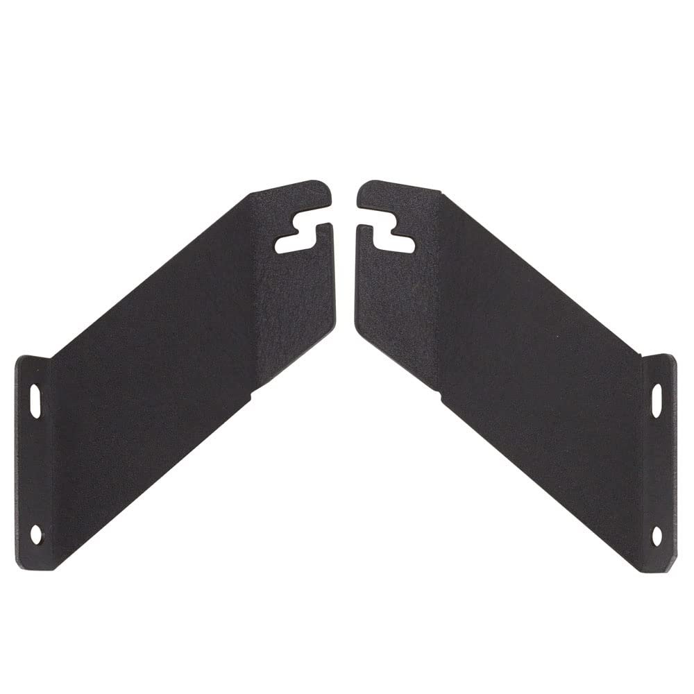 Metra Jeep - Hood Mount Bracket Designed for 20 Straight Lightbar - Pair, JK 2007-2018 (JP-JKHM2)