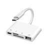 4 in 1 Type-C USB C to TF SD Card Reader Camera USB OTG Adapter for iOS Pad Pro Mac and Other Type-C Smart Cell Phone & Tablet (4 in 1) view 1