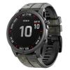 ANCOOL Compatible with Garmin Fenix 6/7 Bands,22MM Soft Watchbands Replacement for Fenix 7 Pro/Fenix 8 47mm/Fenix 5/Fenix 6 Pro/Fenix 5 Plus/Quatix 6/Approach S62,Camouflage Green view 2