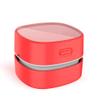 ODISTAR Desktop Vacuum Cleaner,Mini Table dust Sweeper Energy Saving,High Endurance up to 400 mins,Cordless&360 Rotatable for Cleaning Hairs,Crumbs,Computer Keyboard of Kids Gift(Red Charging) view 1