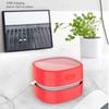 ODISTAR Desktop Vacuum Cleaner,Mini Table dust Sweeper Energy Saving,High Endurance up to 400 mins,Cordless&360 Rotatable for Cleaning Hairs,Crumbs,Computer Keyboard of Kids Gift(Red Charging) view 3