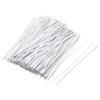 uxcell 5 Inches Plastic Twist Ties Reusable Cable Cord Wire Ties White 500pcs view 1