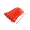 uxcell Cable Zip Ties Nylon Cable Wire Ties 4 Inch Self-Locking Nylon Tie Wraps Red 100pcs view 1