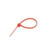 uxcell Cable Zip Ties Nylon Cable Wire Ties 4 Inch Self-Locking Nylon Tie Wraps Red 100pcs view 3