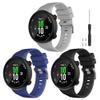 Watbro Compatible with Garmin Forerunner 45S band, Soft Silicone Sport Replacement Watch Band, Fitness Strap Bracelet Wristband for Garmin Forerunner 45S Smartwatch view 1