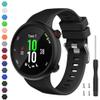 Watbro Compatible with Garmin Forerunner 45S band, Soft Silicone Sport Replacement Watch Band, Fitness Strap Bracelet Wristband for Garmin Forerunner 45S Smartwatch view 2